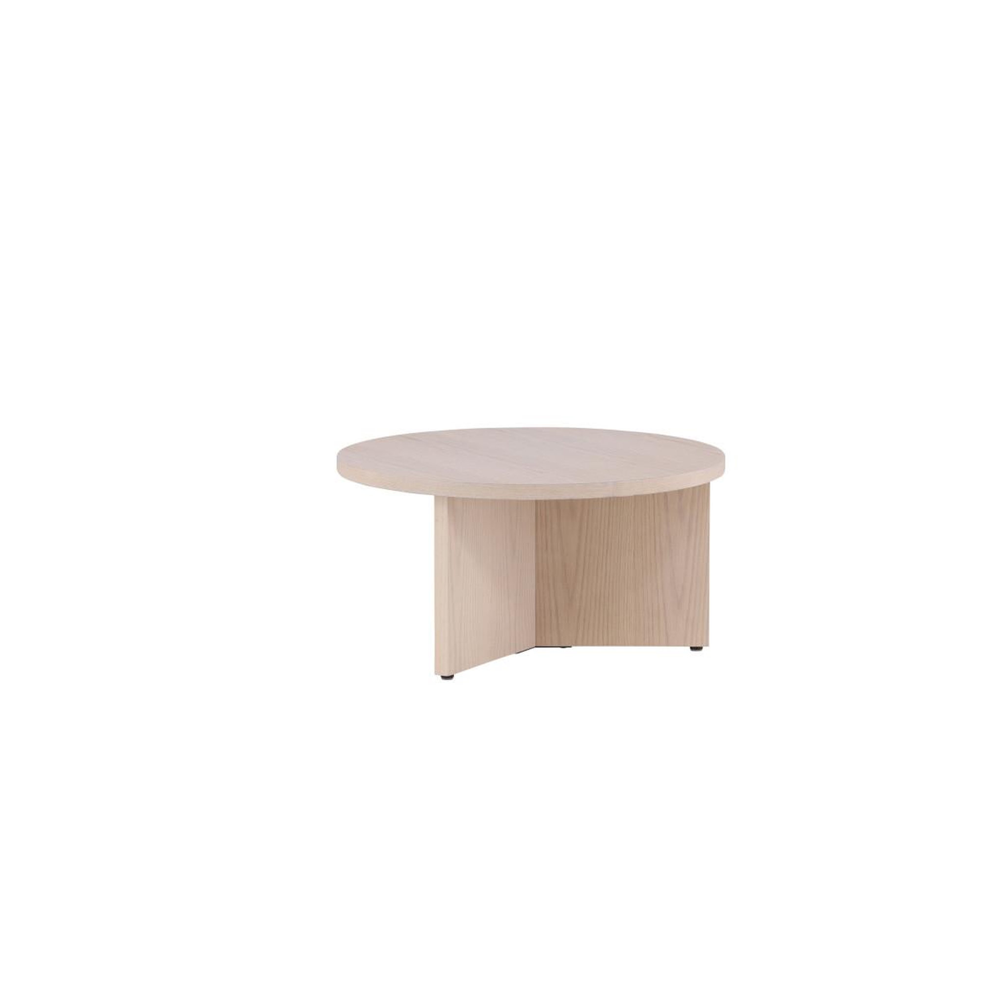 Voir la diapositive 2 : Paris Prix Table basse ronde  salto  85cm naturel