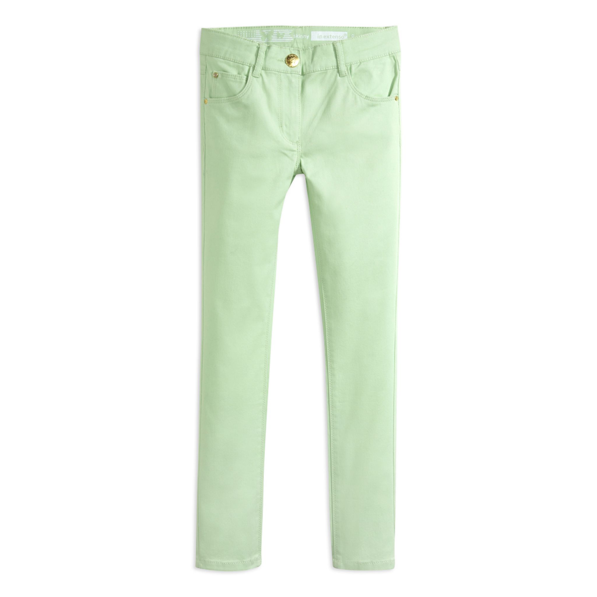 Jean Skinny Fille - Taille 6 - Bleu Délavé - Occasion Très Bon état