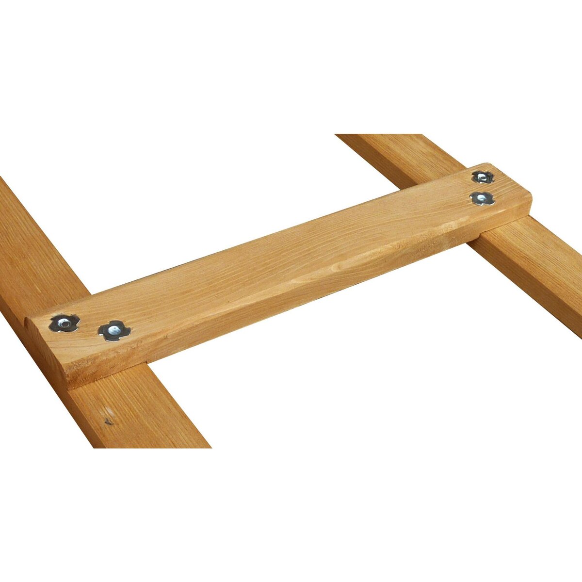 OUTIFRANCE Échelle de toit en bois renforcé 3.90m