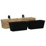 Voir la diapositive 3 : VIDAXL Jardinieres 2 pcs Jacinthe d'eau