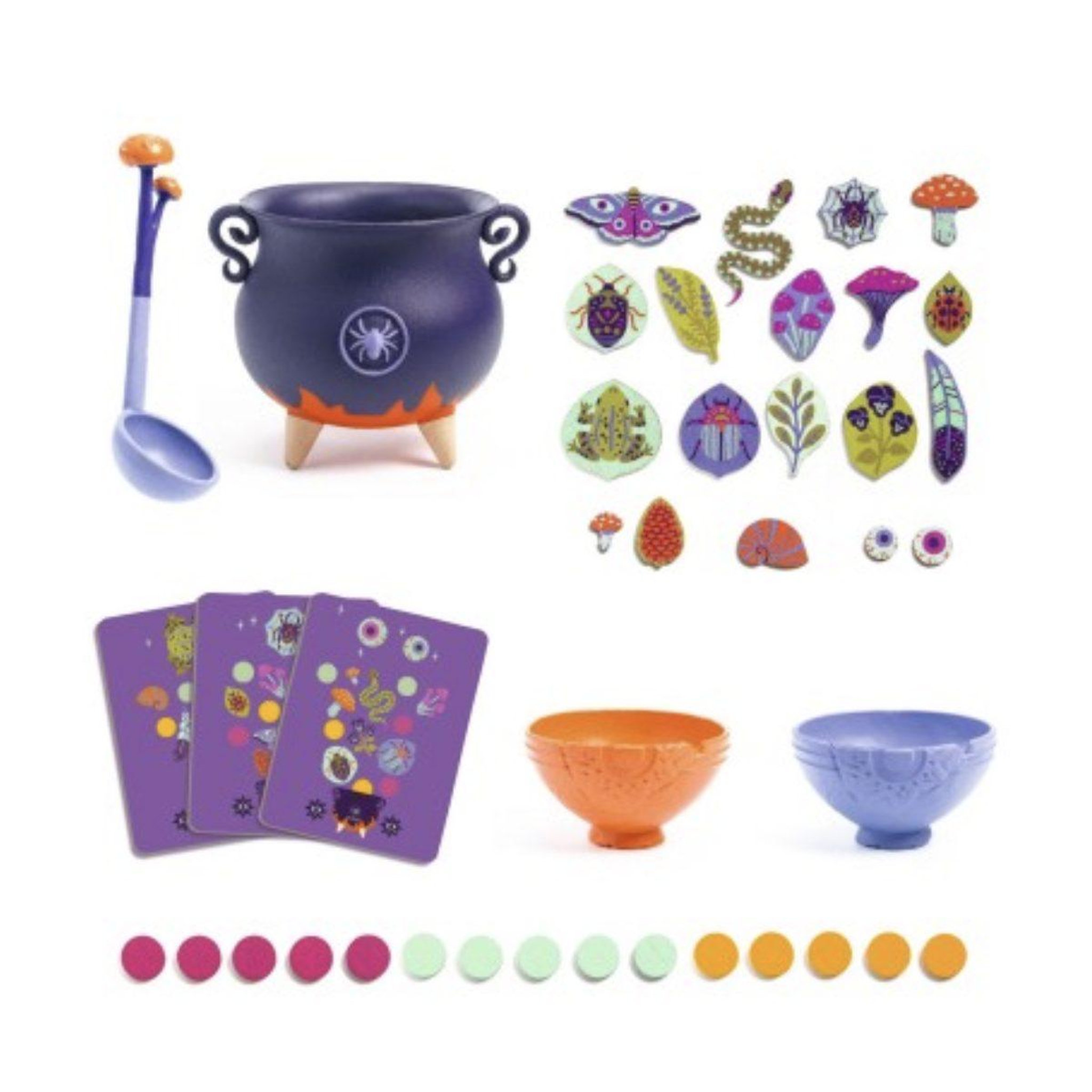 Voir la diapositive 2 : Djeco Dinette soupe de sorciere -