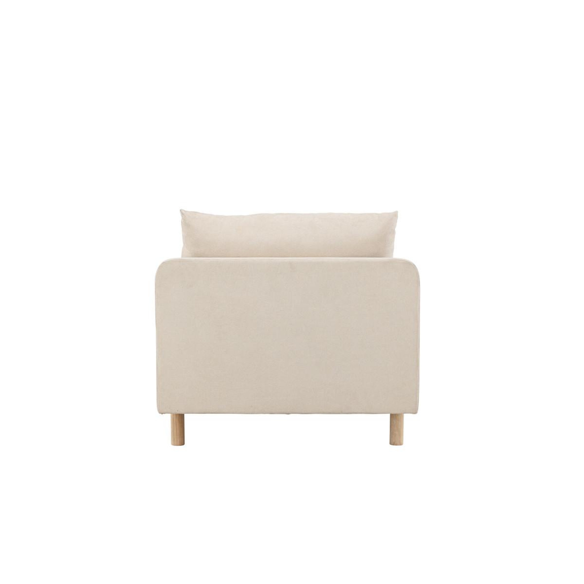 Voir la diapositive 6 : Paris Prix Module de canapé méridienne  zero  152cm beige