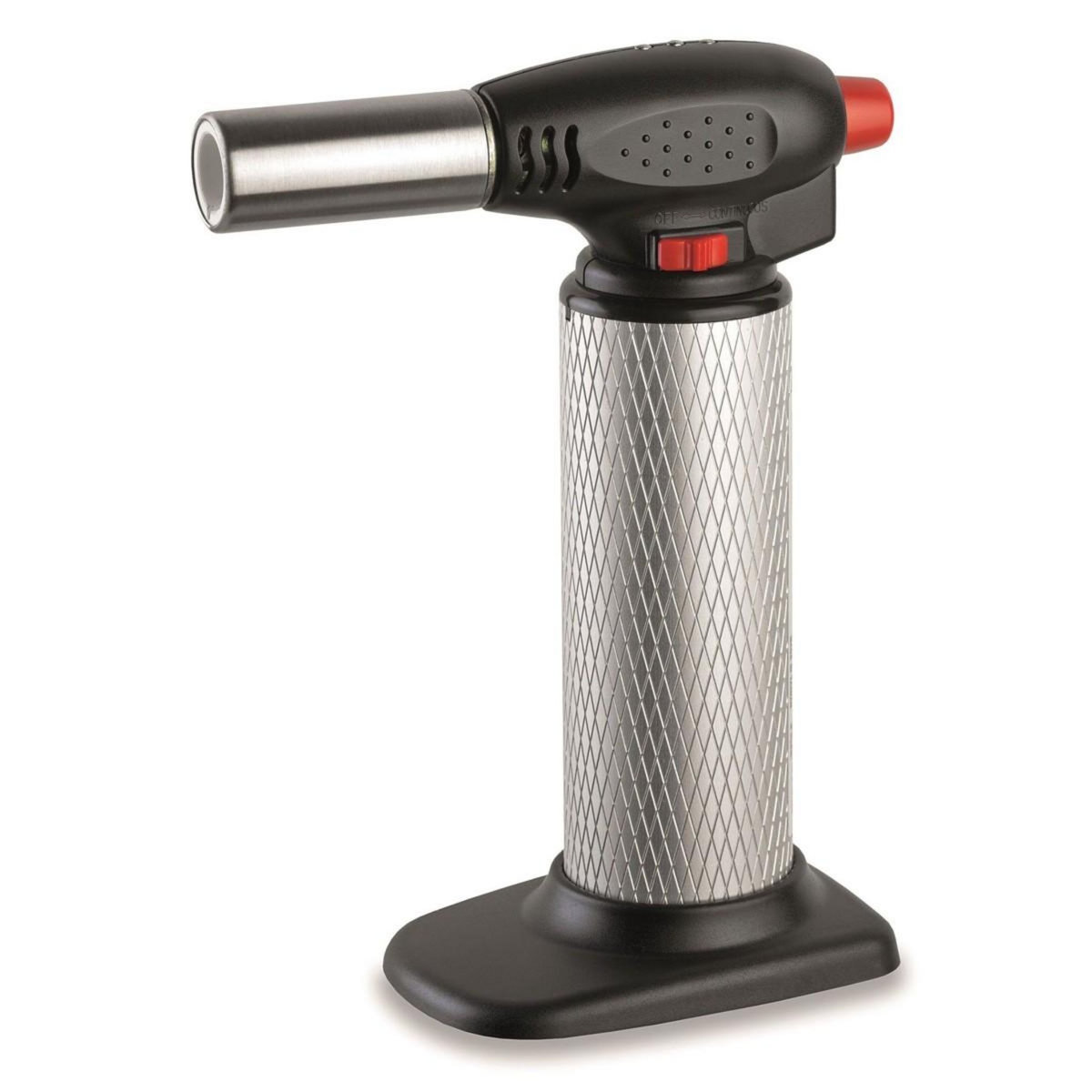 Kemper Chalumeau de cuisine Professionnel à gaz Torche gaz rechargeable Utilisation 360° Allumage piezo KEMPER