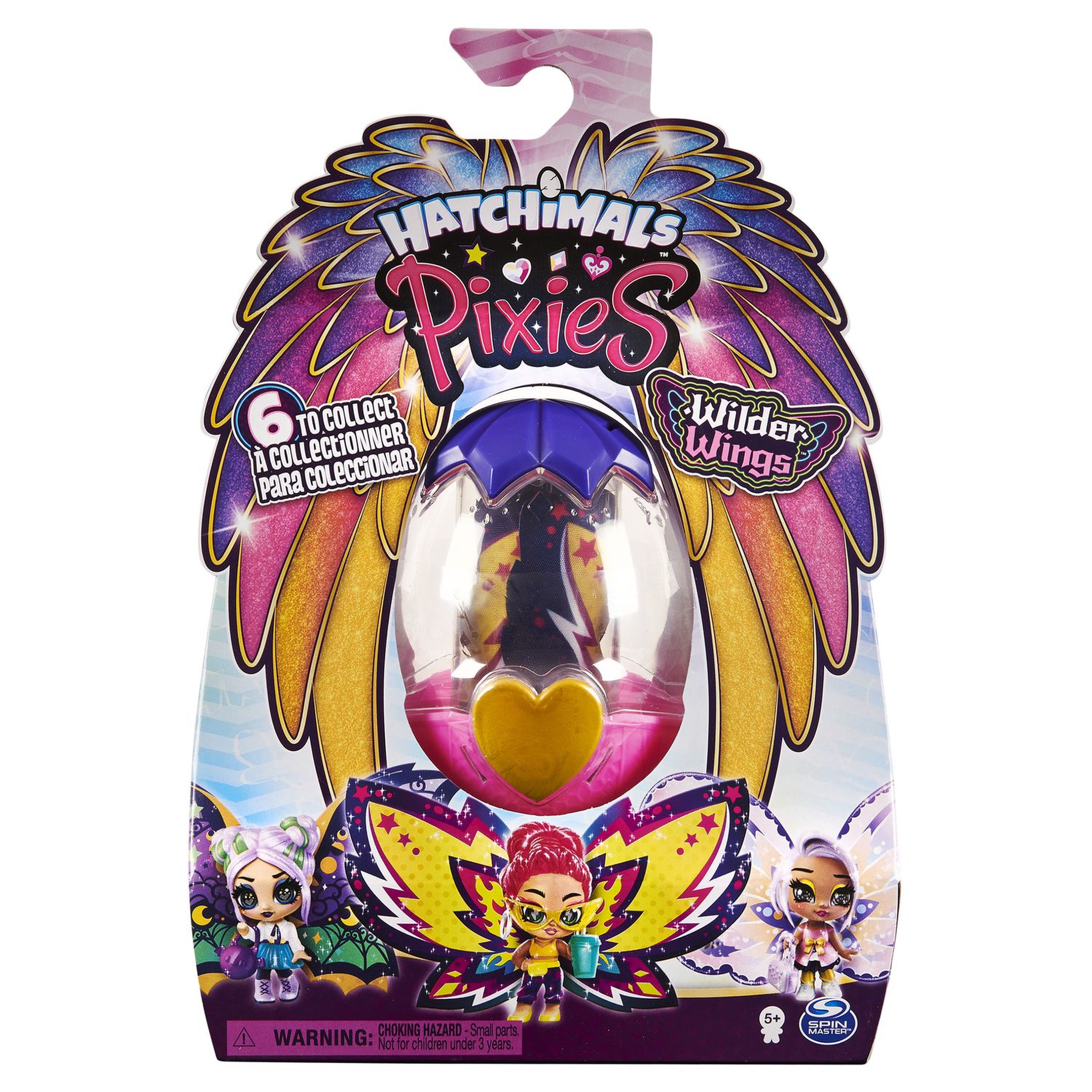 Voir la diapositive 6 : SPIN MASTER Hatchimals Fée Pixie Wilder Wings