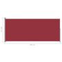 Voir la diapositive 6 : VIDAXL Auvent lateral retractable de patio 200x500 cm Rouge