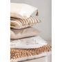 Voir la diapositive 4 : Paris Prix Coussin Déco Rayure  Bali  45x45cm Naturel