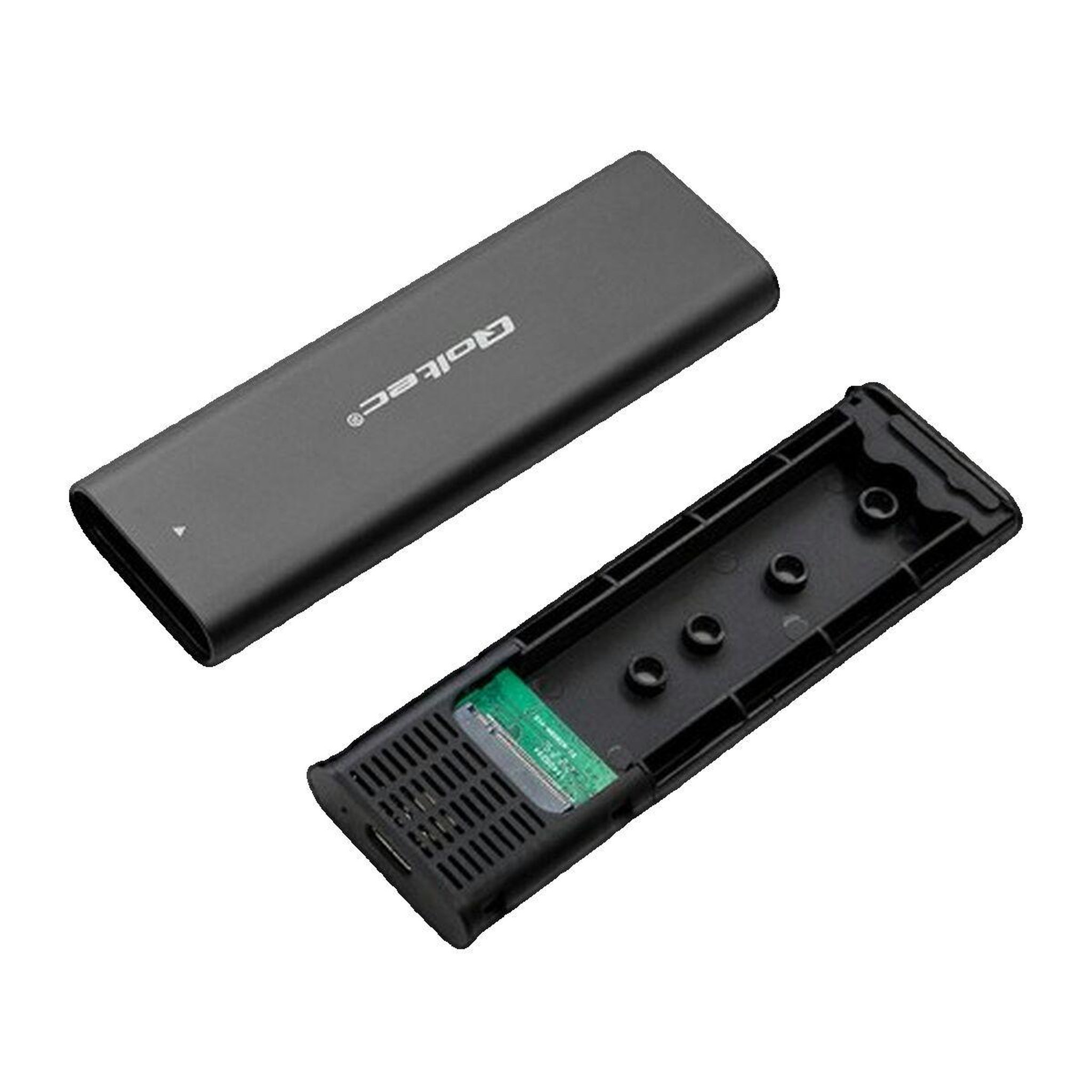 Voir la diapositive 3 : QOLTEC Boîtier externe Qoltec 50312 USB 3.1 Gen 2 pour disques M.2 SATA SSD et NVME