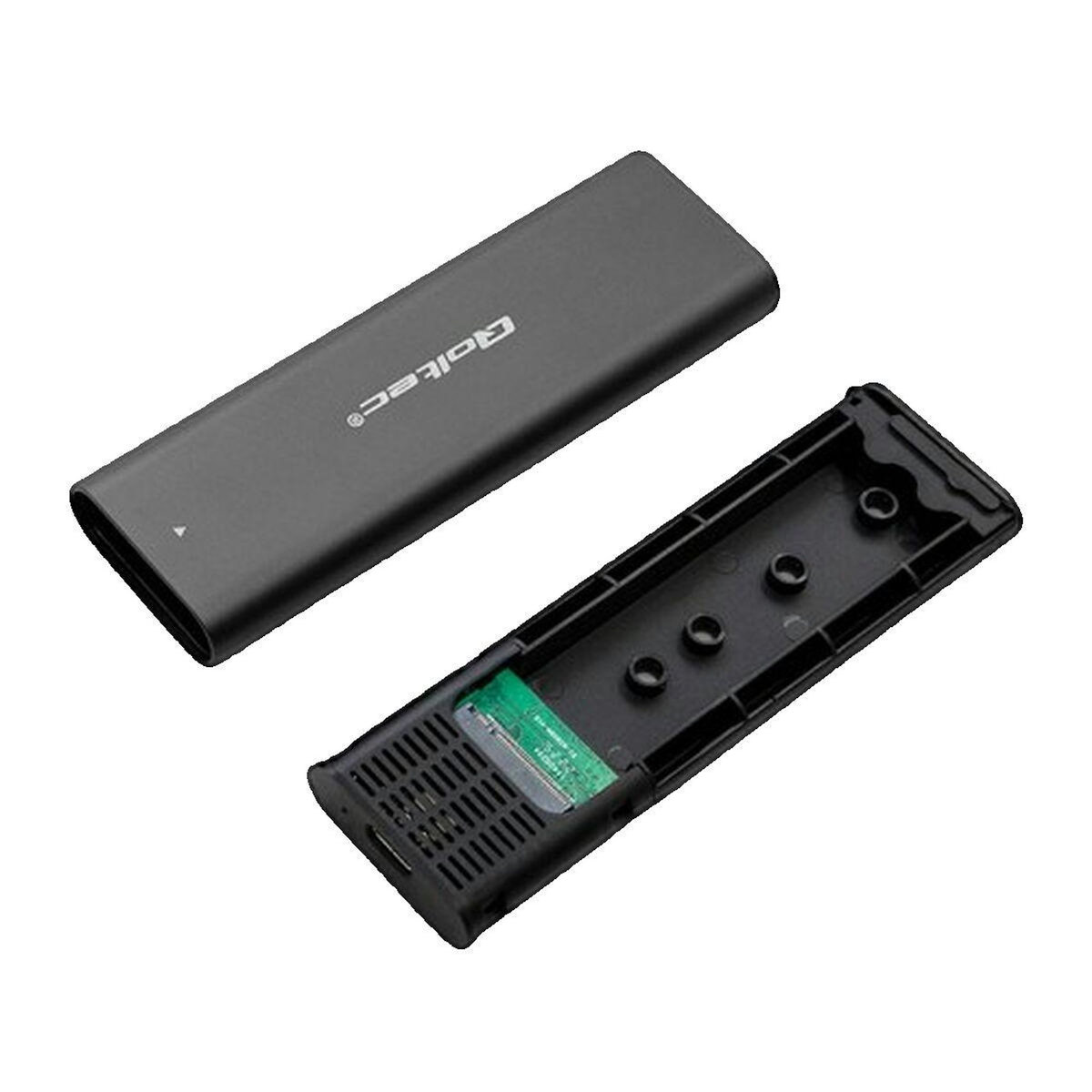 QOLTEC Boîtier externe Qoltec 50312 USB 3.1 Gen 2 pour disques M.2 SATA SSD et NVME