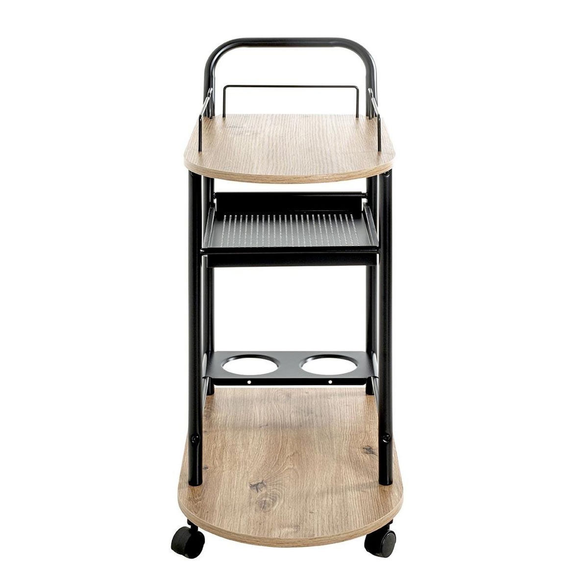 Paris Prix Dessert de Cuisine  Multifonction  83cm Naturel & Noir