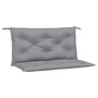 Voir la diapositive 2 : VIDAXL Coussins de banc jardin lot de 2 gris 100x50x7 cm tissu Oxford