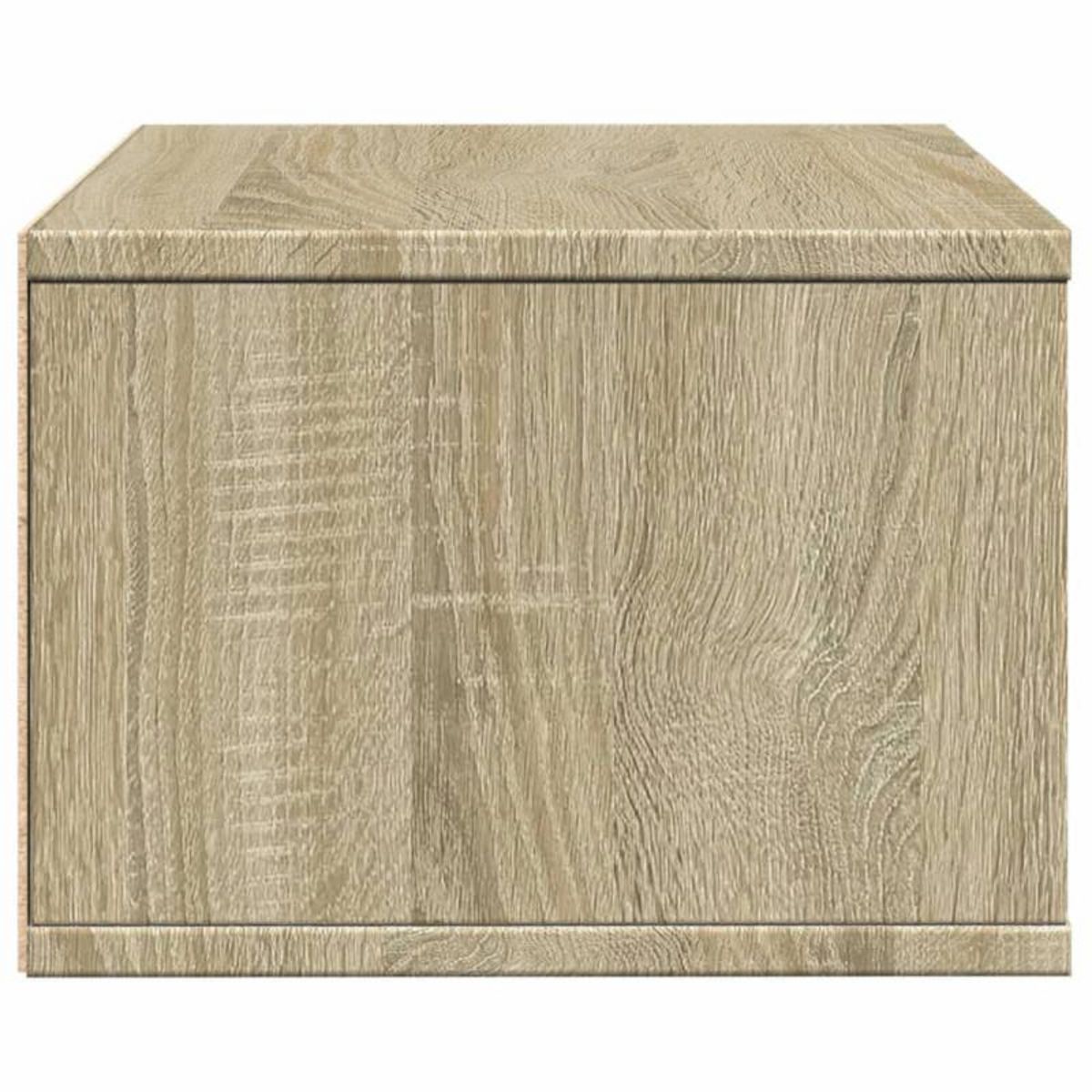 VIDAXL Support d imprimante chêne sonoma 40x32x22,5 cm bois ingénierie