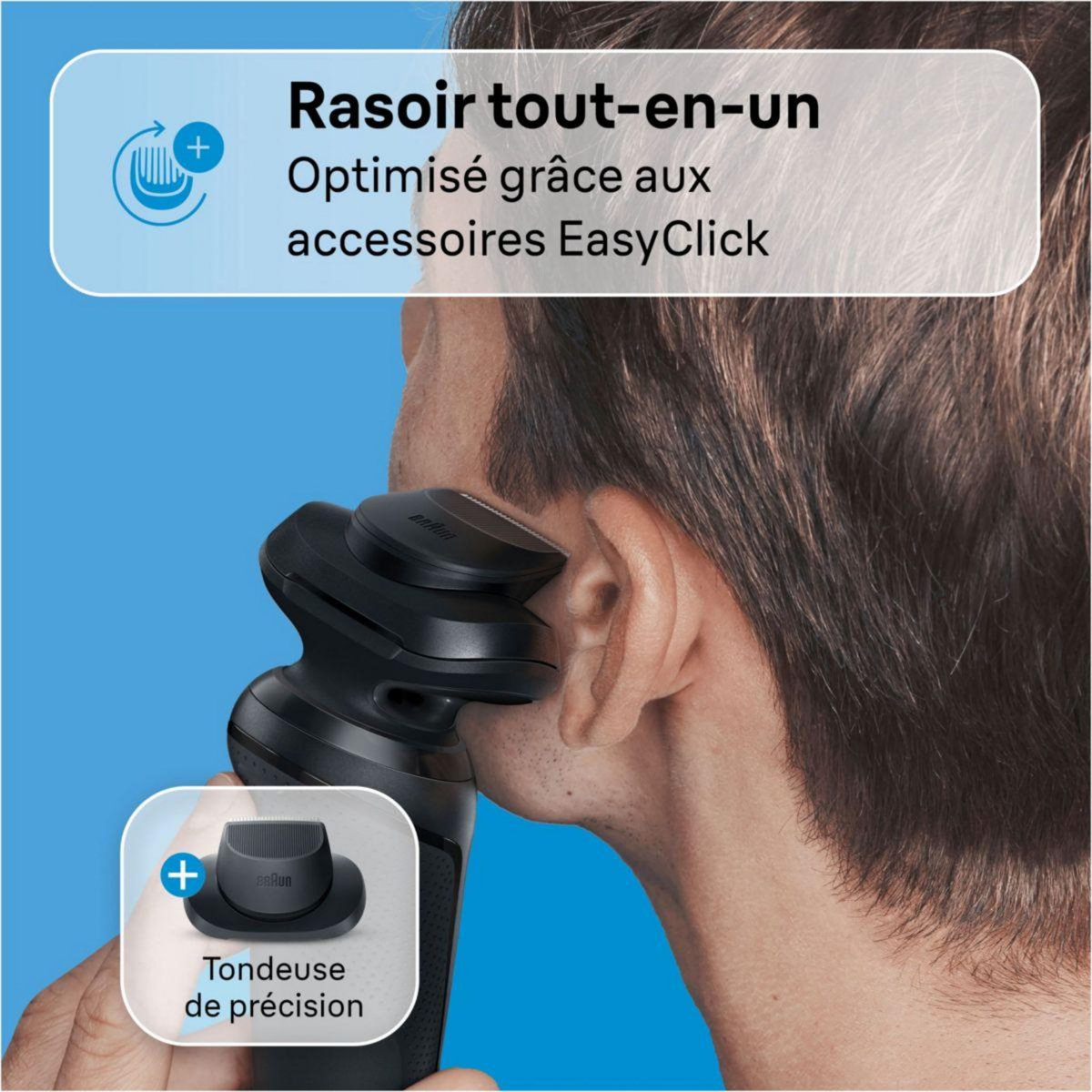 BRAUN Rasoir électrique 52-N7200cc Series 5