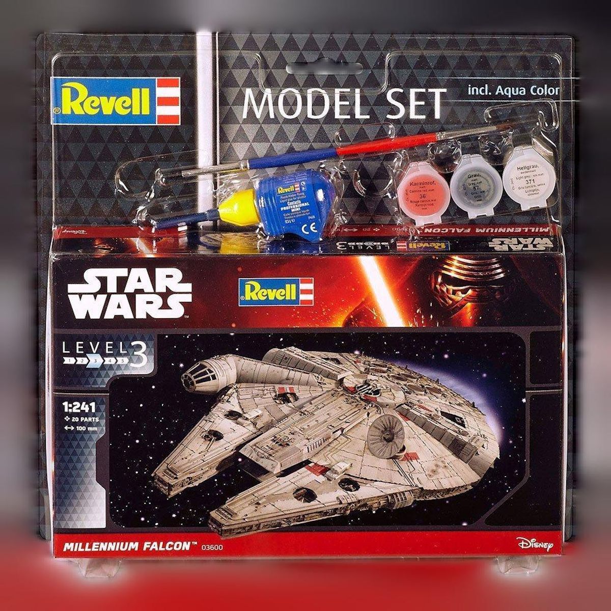 Revell Kit Maquette Revell Faucon Millenium gris