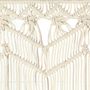 Voir la diapositive 4 : VIDAXL Rideau en macrame 140x240 cm Coton