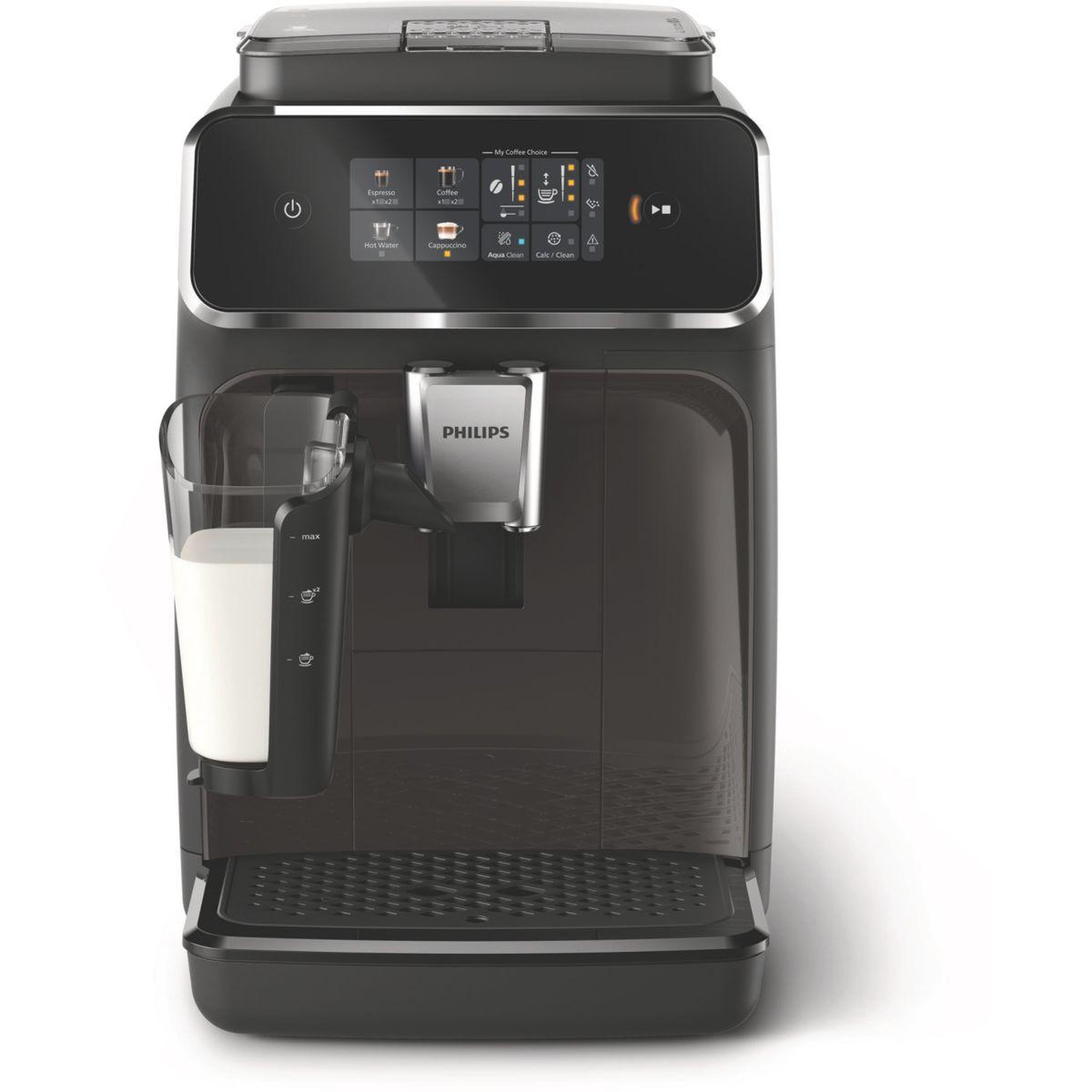 Voir la diapositive 3 : Philips Expresso broyeur ep2334/10 machine à café à grain silent brew série 2300 lattego