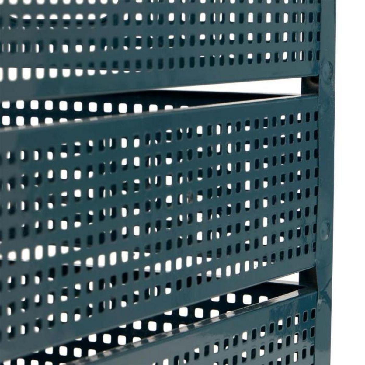 ATMOSPHERA Lot de 4 Caisses de Rangement  Azae  35cm Bleu