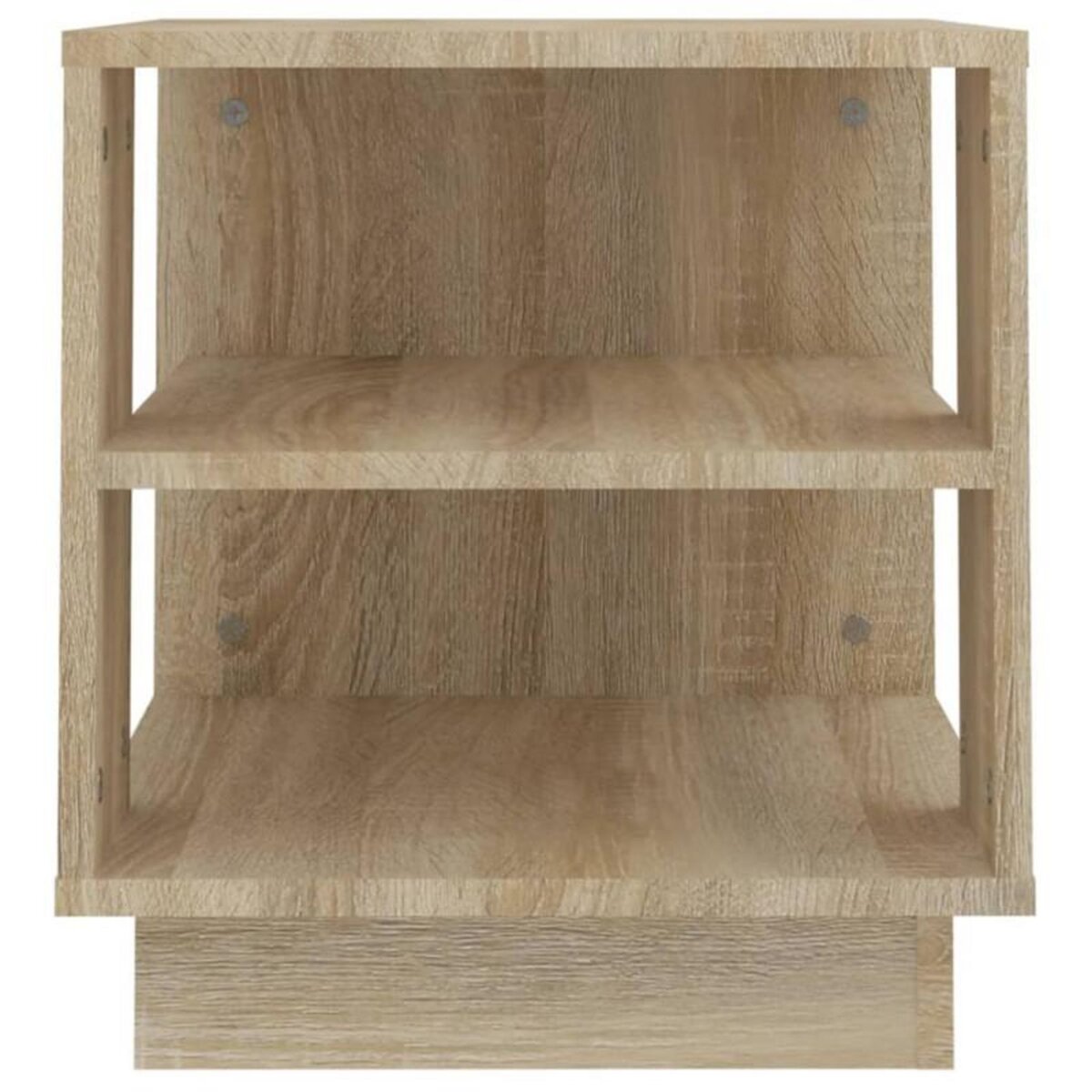 VIDAXL Table basse chêne sonoma 40x40x43 cm bois d ingénierie