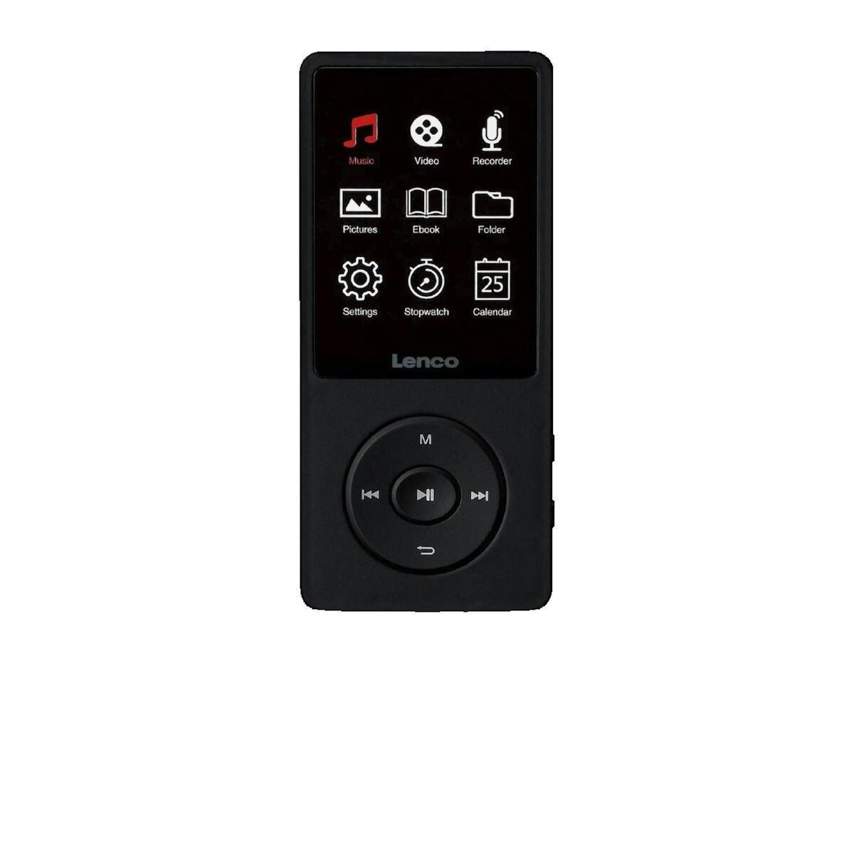 Lenco Lecteur MP3/MP4 Lenco Xemio-669BK, écran TFT LCD 2,4 pouces
