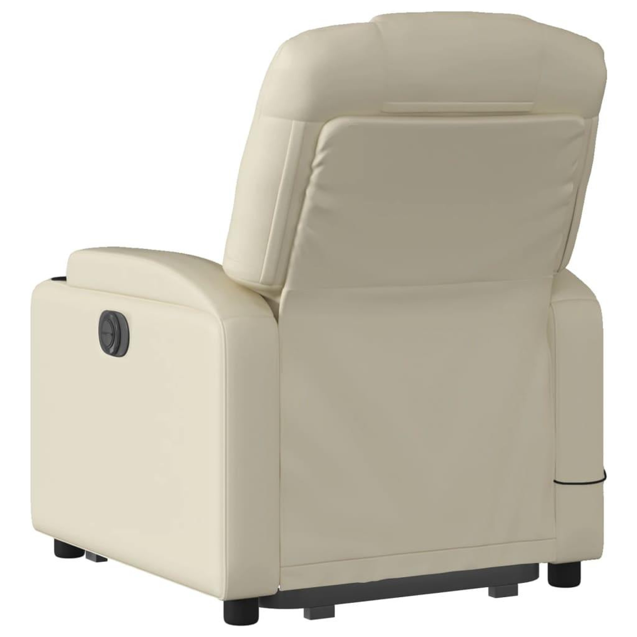 Voir la diapositive 5 : VIDAXL Fauteuil inclinable de massage Creme Similicuir