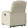 Voir la diapositive 5 : VIDAXL Fauteuil inclinable de massage Creme Similicuir