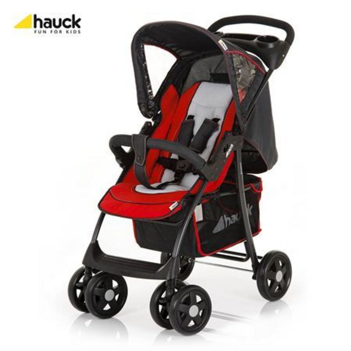 HAUCK Poussette 4 roues citadine Shopper pas cher Auchan