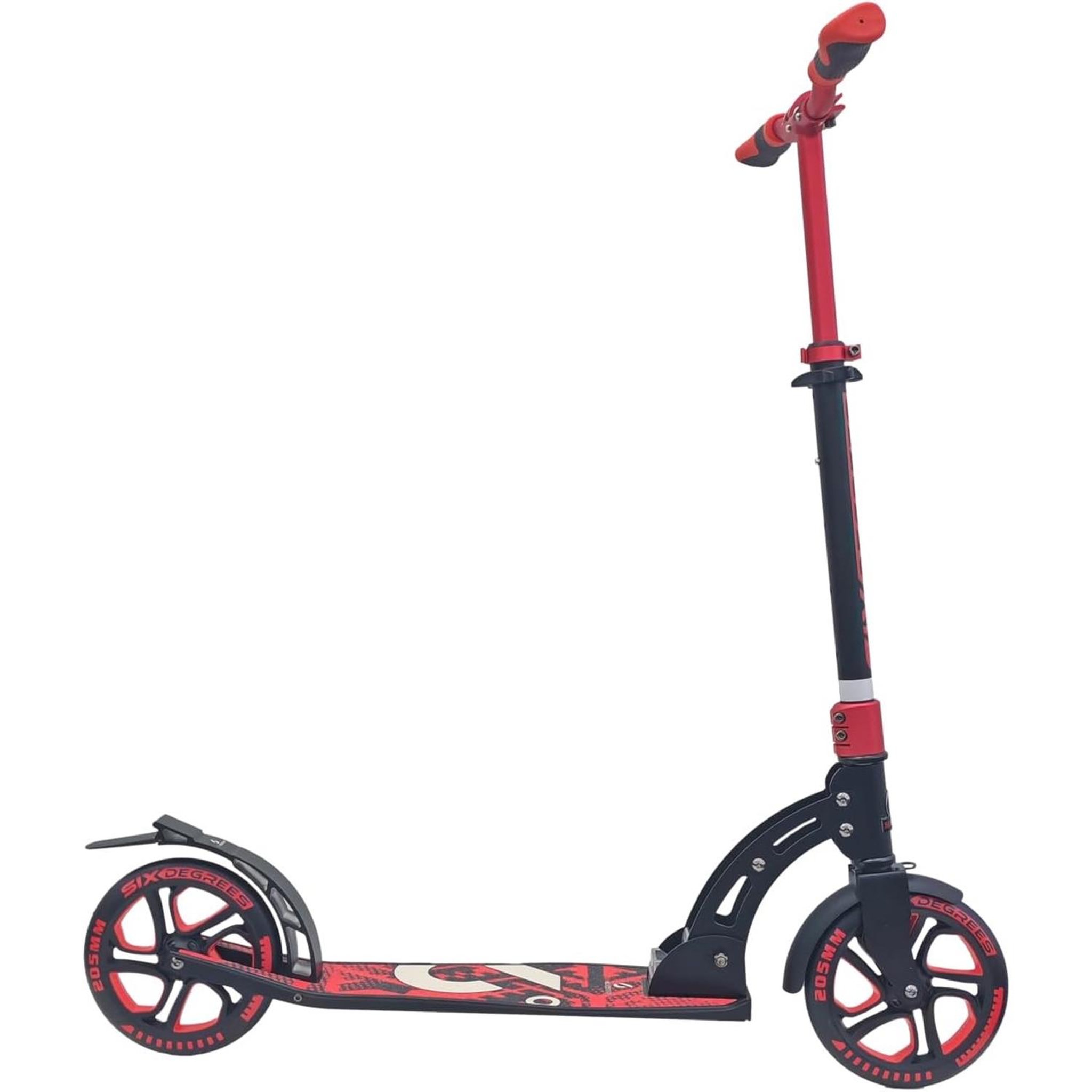 Voir la diapositive 2 : SIX DEGREES Trottinette Scooter en aluminium