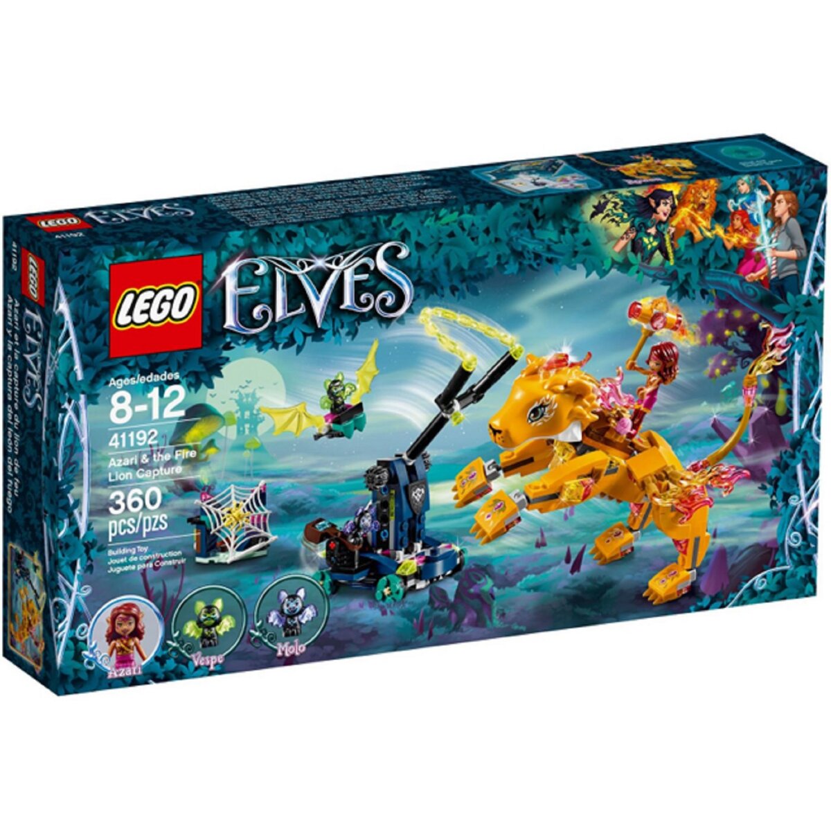 LEGO 41192 Elves - Azari et la capture du lion de feu 