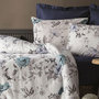 Voir la diapositive 3 : Home collection Parure Housse de couette 3 pcs 240x220 cm 100% satin de coton 82 fils imprimé. Laterna