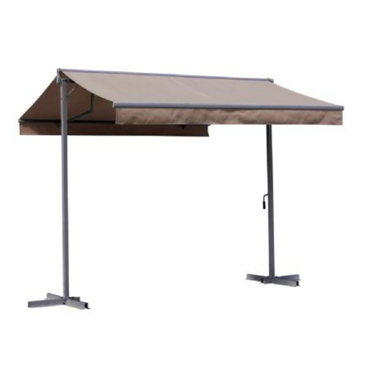 Store banne double pente
