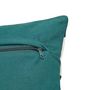 Voir la diapositive 2 : ATMOSPHERA Coussin Déco Brodé  Hary  35x75cm Bleu