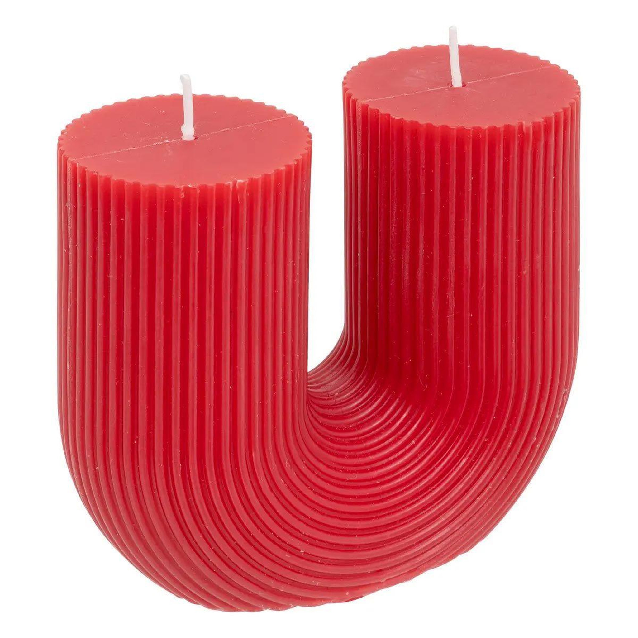 ATMOSPHERA Bougie design  demi  400g rouge