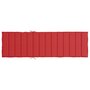 Voir la diapositive 5 : VIDAXL Coussin de chaise longue rouge 200x70x3 cm tissu oxford