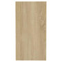 Voir la diapositive 5 : VIDAXL Table d appoint chêne sonoma 50x26x50 cm bois d ingénierie