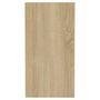 Voir la diapositive 5 : VIDAXL Table d appoint chêne sonoma 50x26x50 cm bois d ingénierie