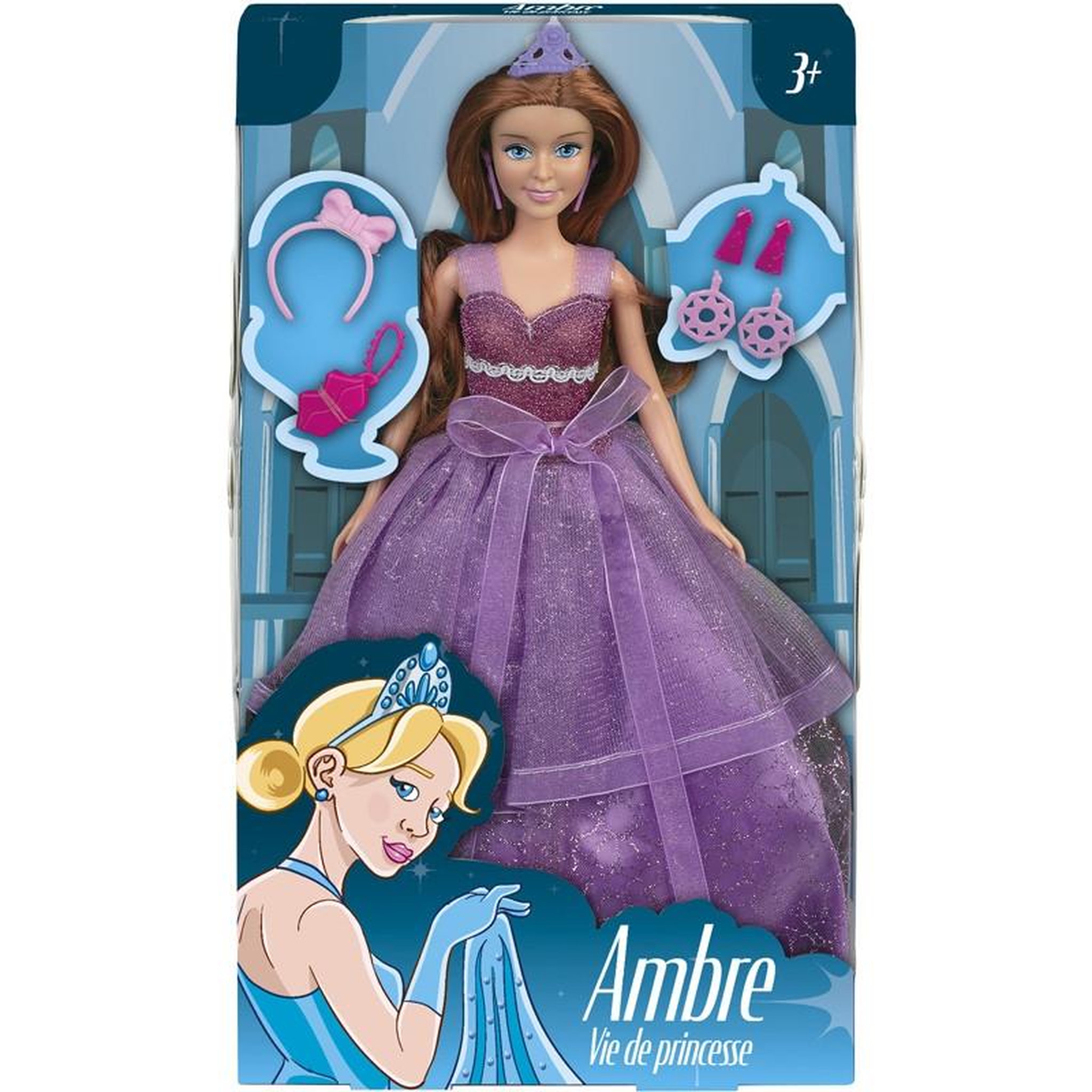 Voir la diapositive 2 : MANNEQUIN AMBRE PRINCESSE Assortiment, modèle choisi aléatoirement 66797 798 799