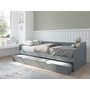 Voir la diapositive 1 : Lit banquette gigogne 2 couchages 90x200cm ANDREA