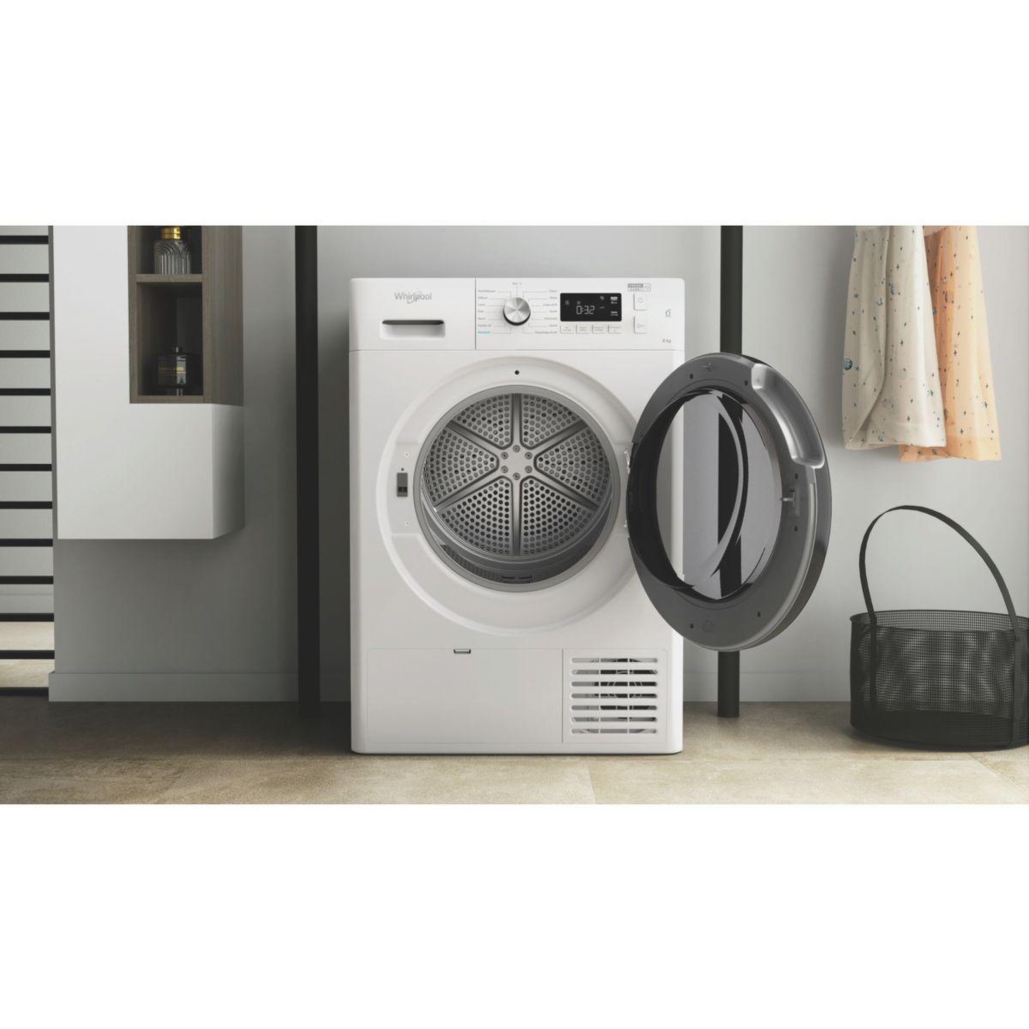 Voir la diapositive 4 : Whirlpool Sèche linge à condensation FFTBCM118XBFR
