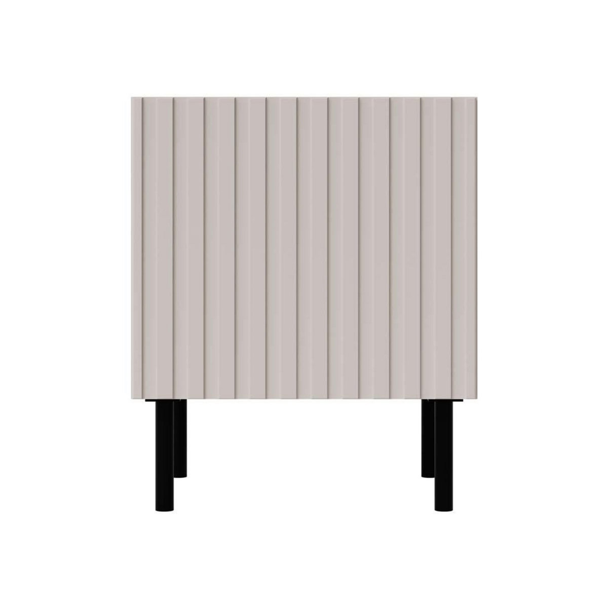 BEST MOBILIER Timote - lot de 2 tables de chevet - écru - 54 cm