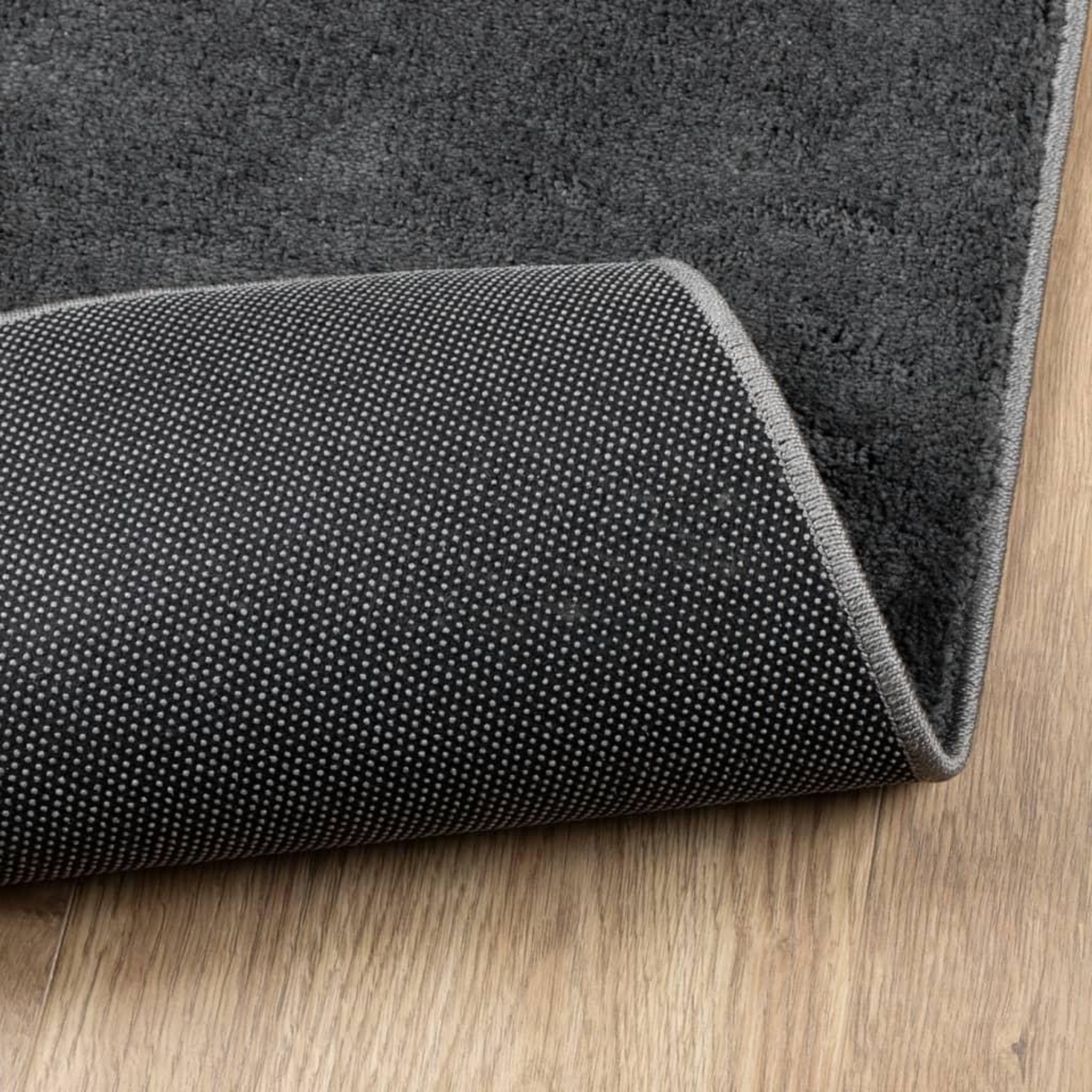Voir la diapositive 5 : VIDAXL Tapis OVIEDO a poils courts anthracite 200x280 cm