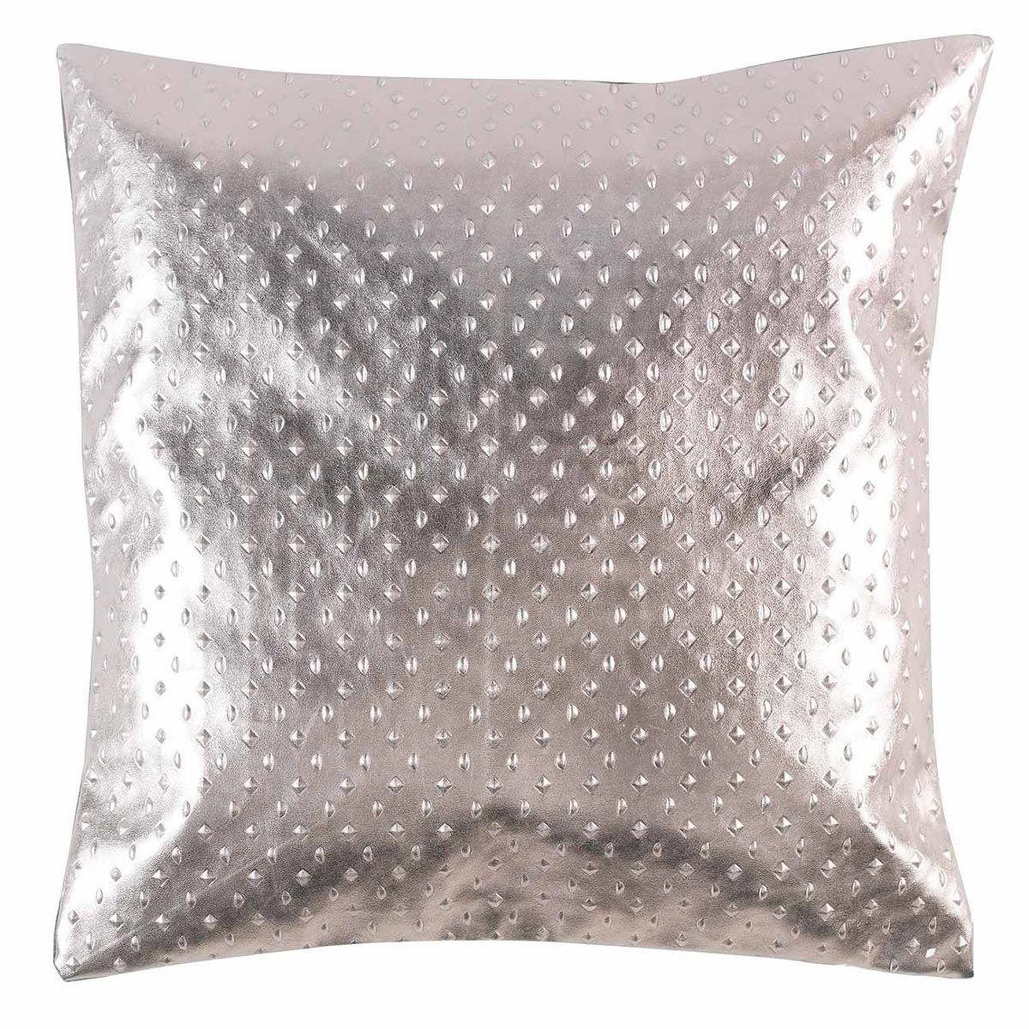 Douceur d'Intérieur Coussin déco déhoussable  sterling  40x40cm or rose