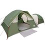 Voir la diapositive 4 : VIDAXL Tente de camping 5 personnes vert impermeable