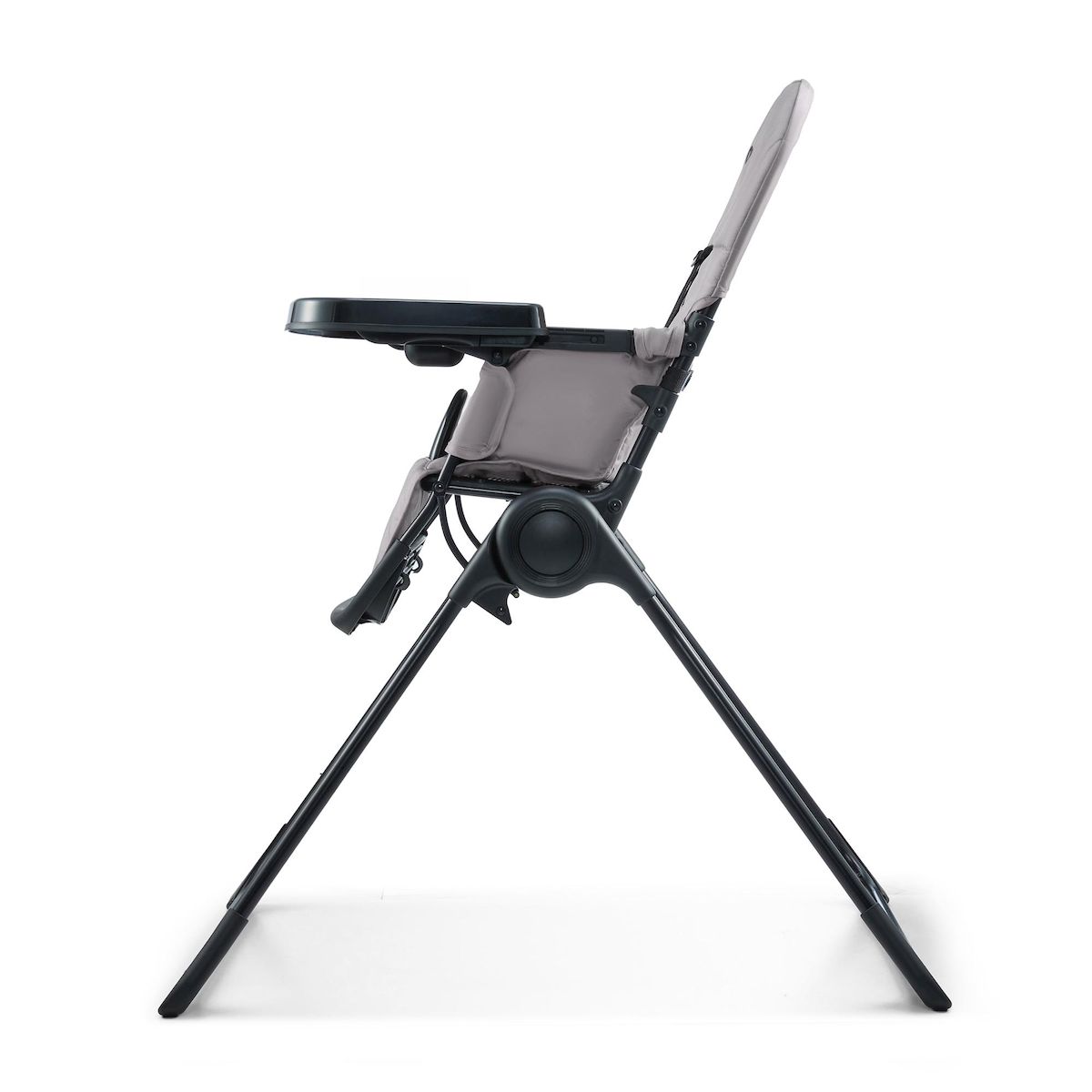 KINDERKRAFT Chaise haute evolutive bebe dossier inclinable et harnais