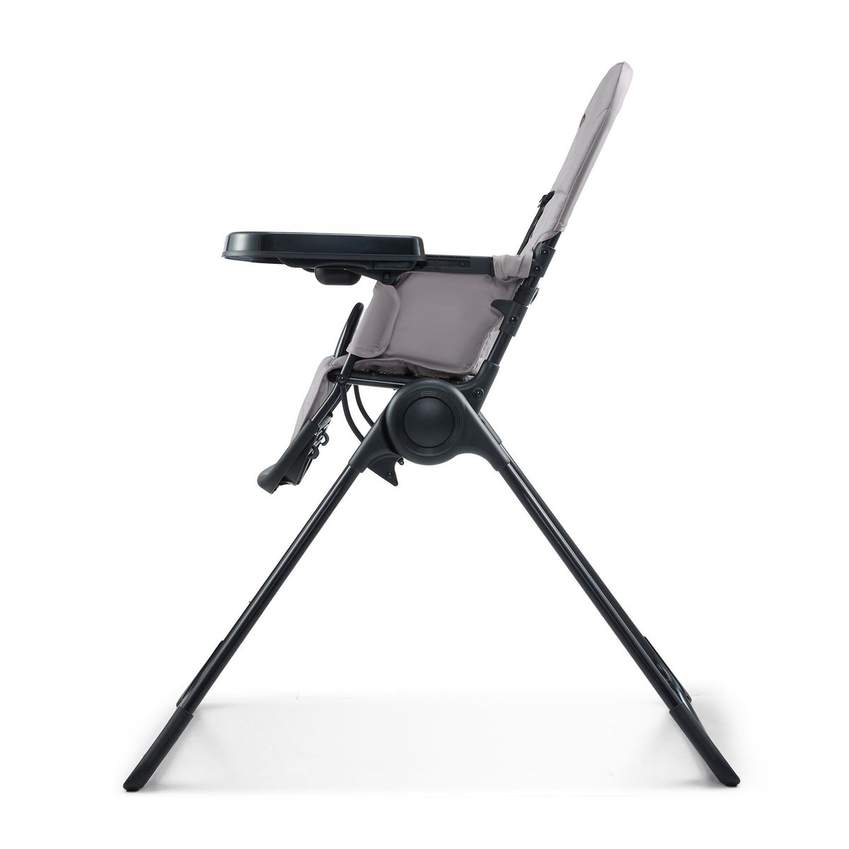 KINDERKRAFT Chaise haute evolutive bebe dossier inclinable et harnais