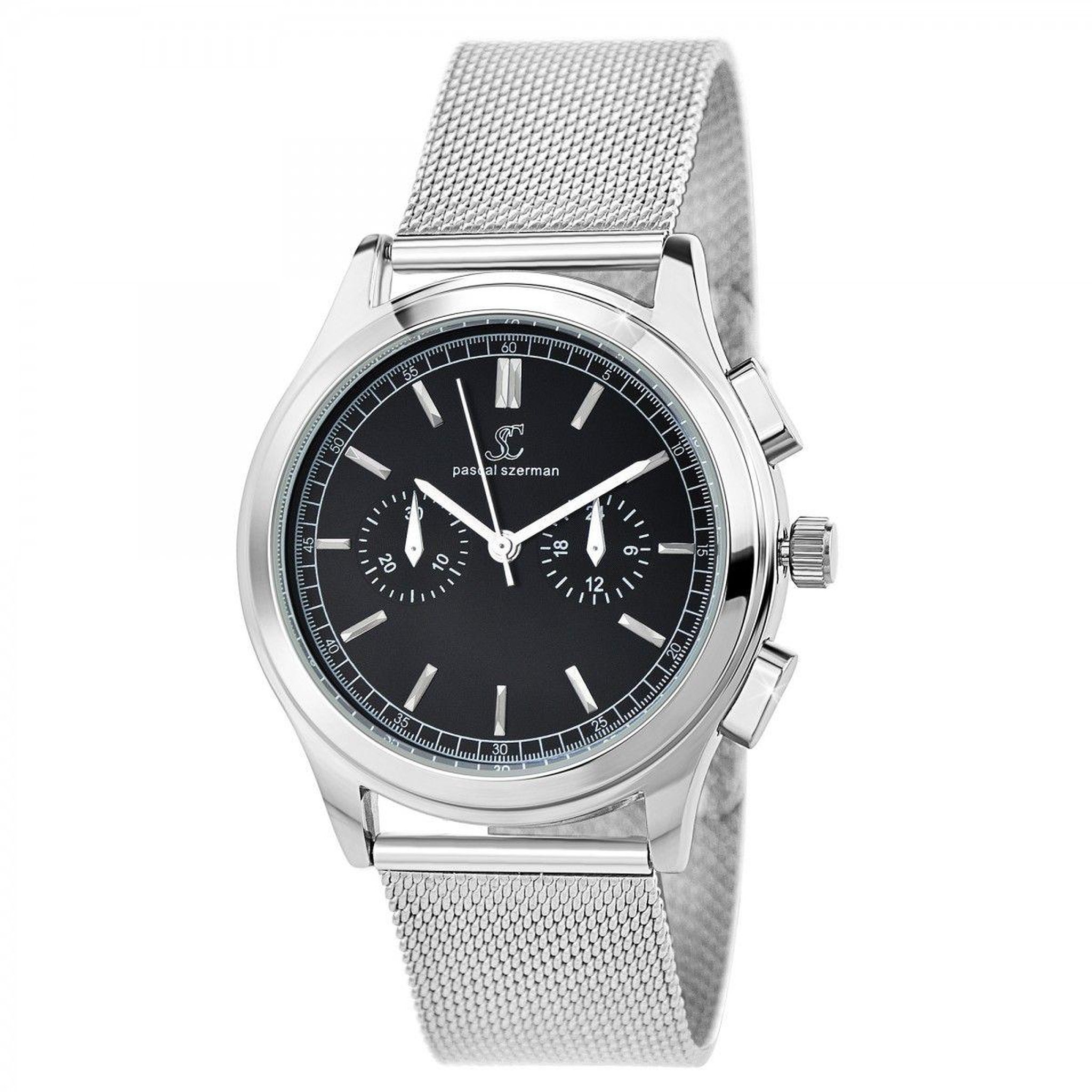 Voir la diapositive 1 : SC CRYSTAL Montre homme quartz par Pascal Szerman