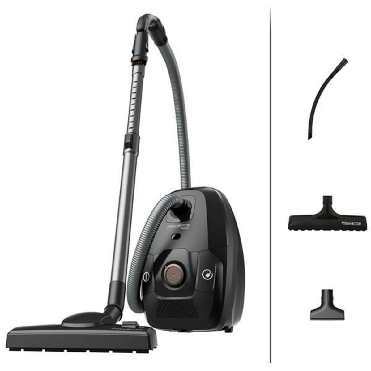 ROWENTA Aspirateur traineau 900w 65db noir - RO6169EA