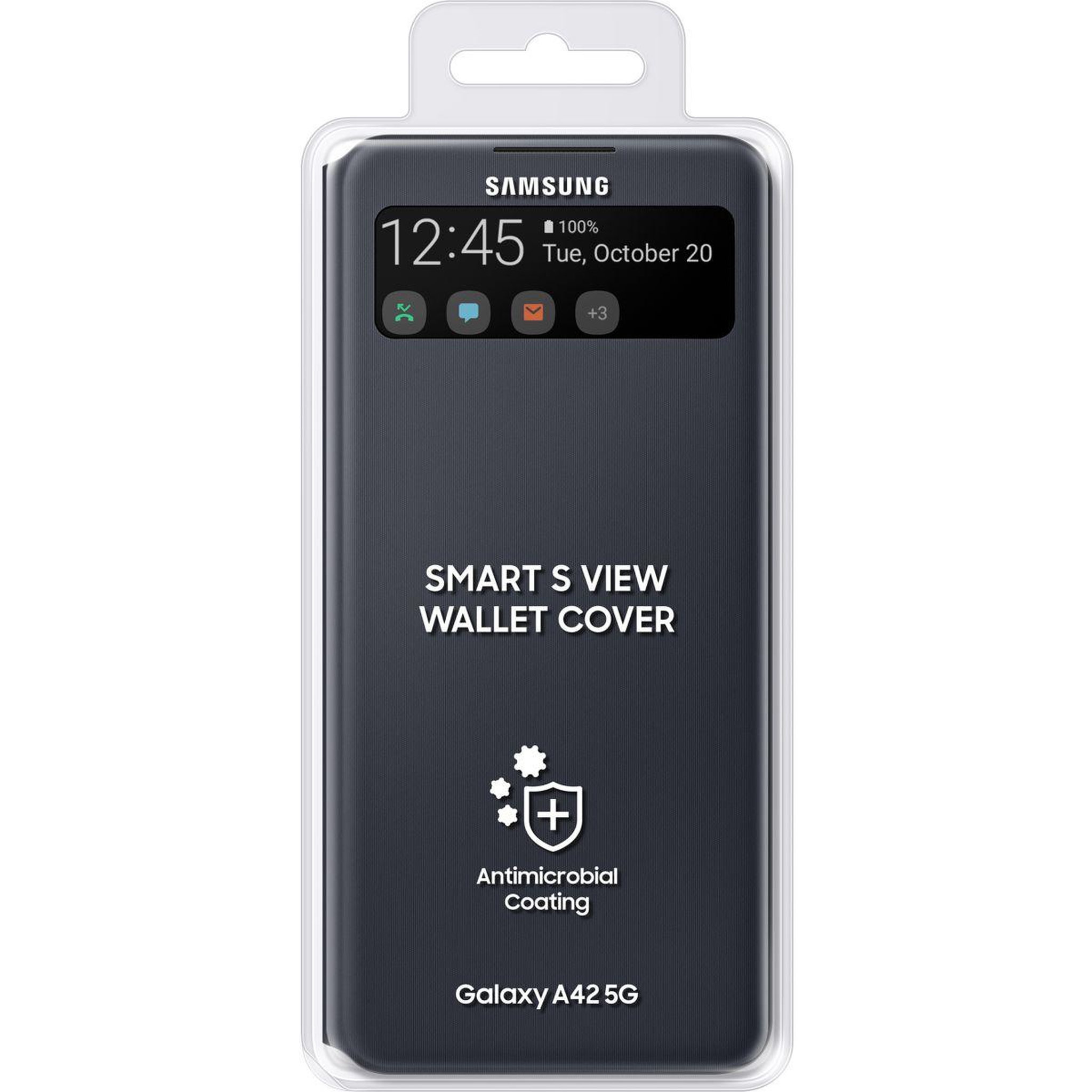 Voir la diapositive 5 : Samsung Etui a42 5g view cover noir