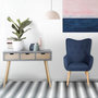 Voir la diapositive 5 : Paris Prix Fauteuil Scandinave  Aimee  67cm Bleu