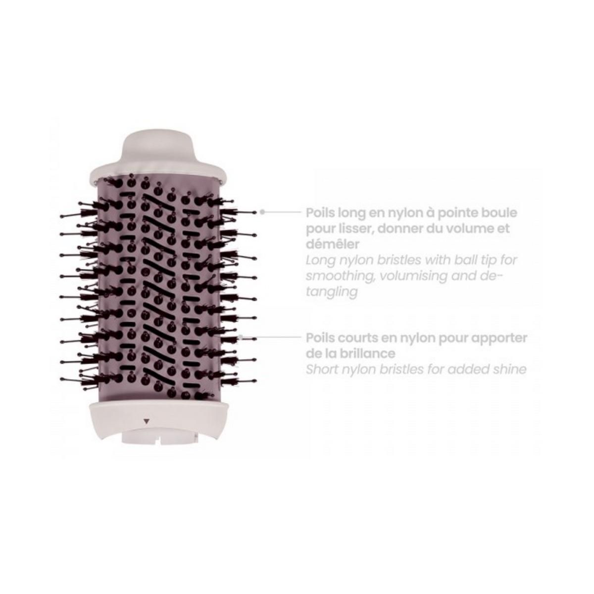 LIVOO Brosse soufflante 1200w violet - DOS211