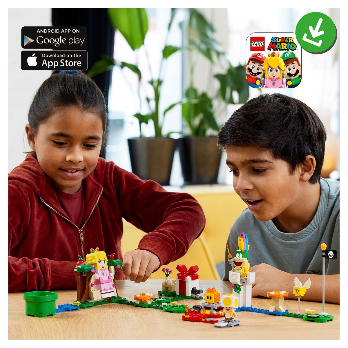 LEGO Super Mario 71403 Pack de Démarrage Les Aventures de Peach, Jouet, Figurine Interactive