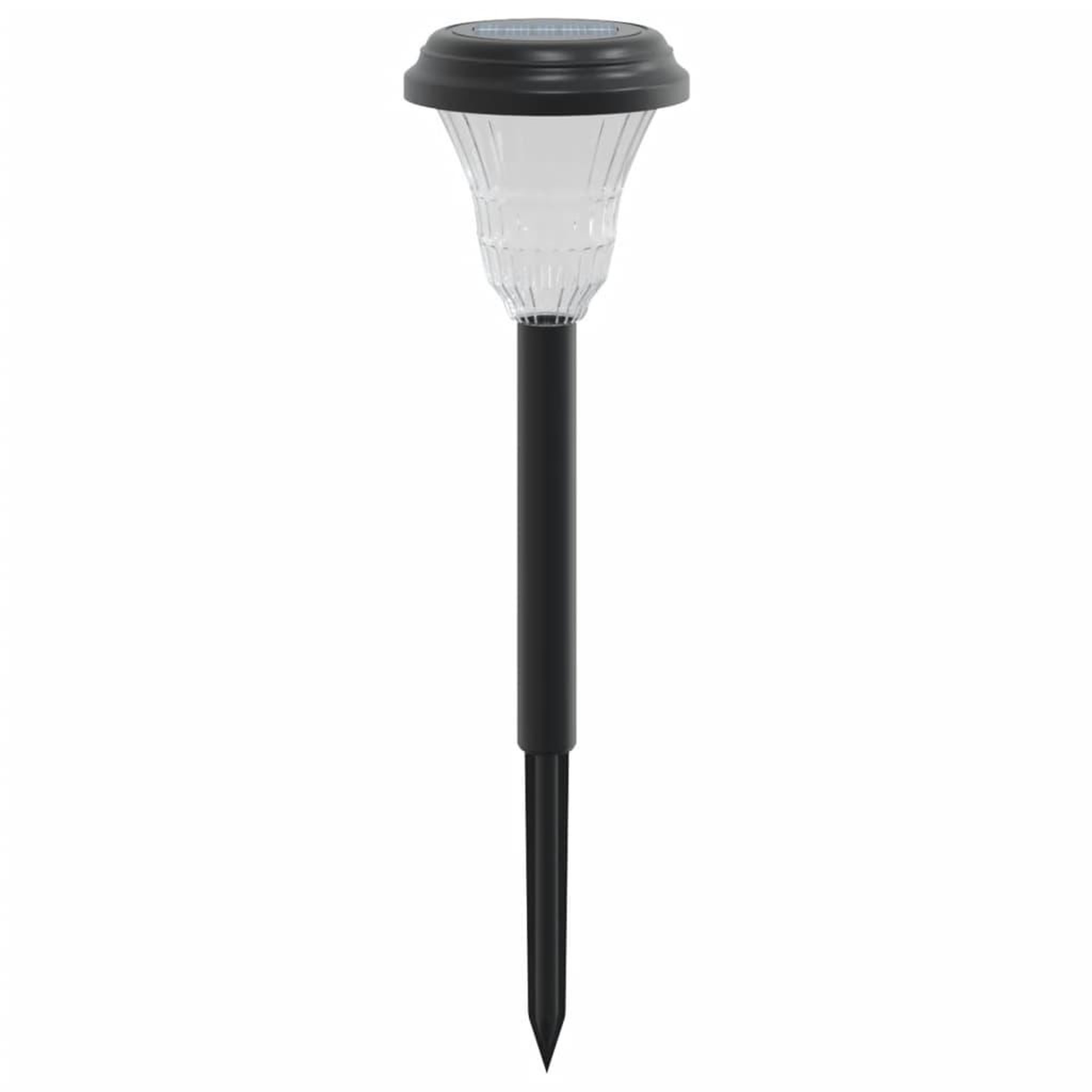 Voir la diapositive 4 : VIDAXL Lampes solaires d'allees et piquets de sol 12 pcs blanc